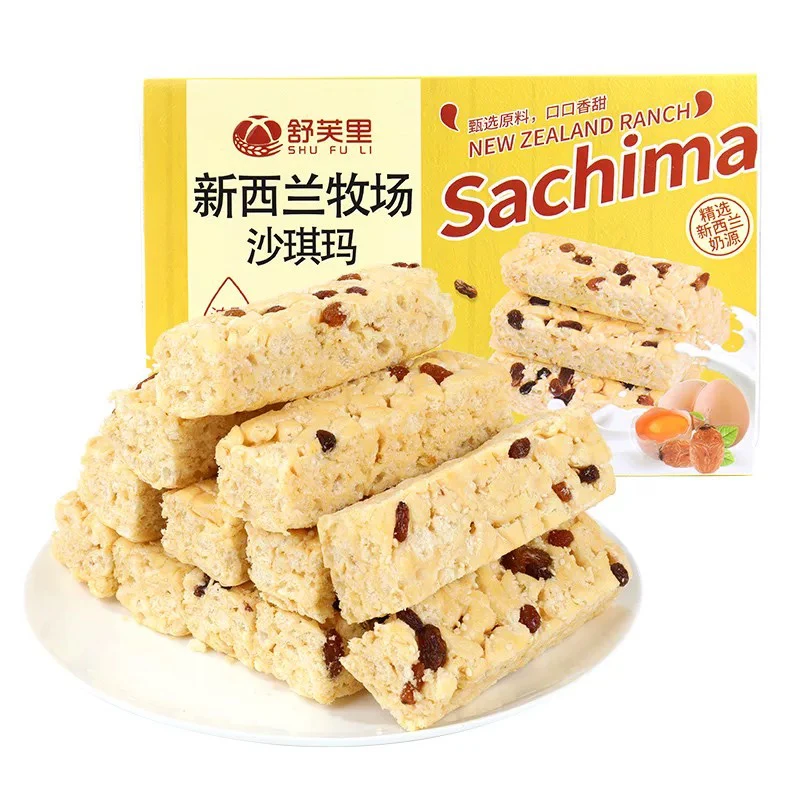 舒芙里新西兰牧场沙琪玛精选新西兰奶源288g盒装约12包