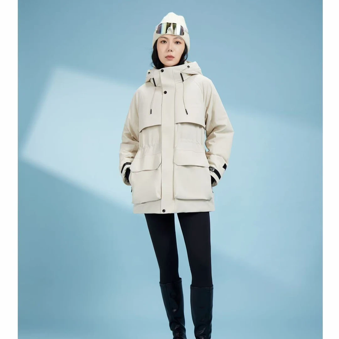 【小胖】RY240201冬季加厚男女同款冲锋衣羽绒服