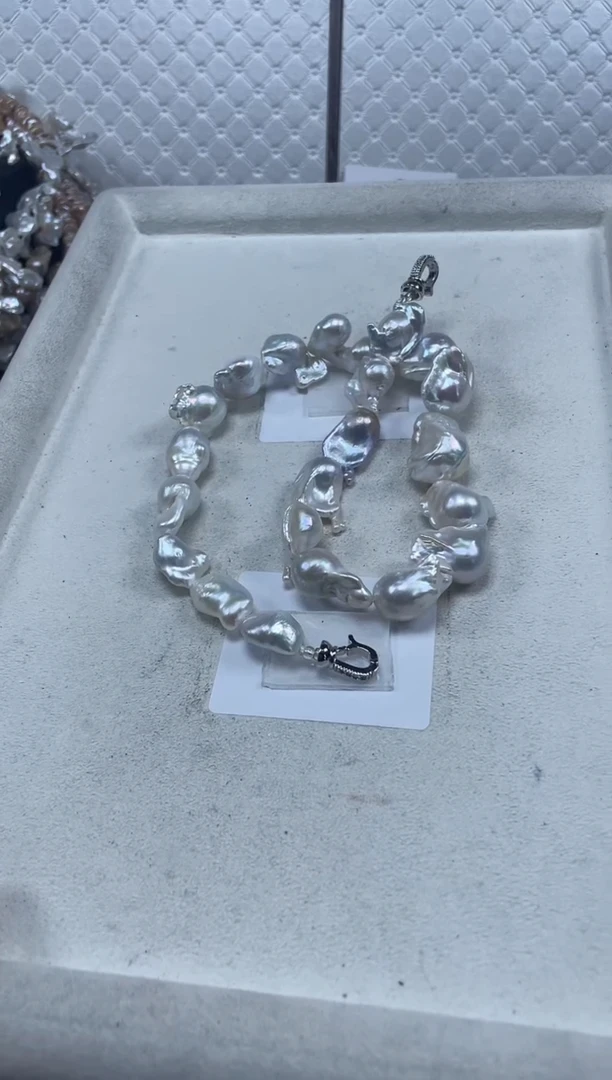 淡水珍珠未镶嵌项链【纯恬珍珠】