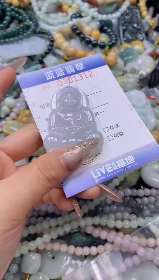 翡翠未镶嵌颈饰闪购0301312