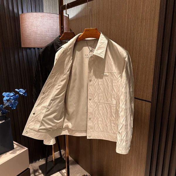 【都市新贵 高定立体工艺】25秋季新款男士高品质翻领百搭休闲夹克