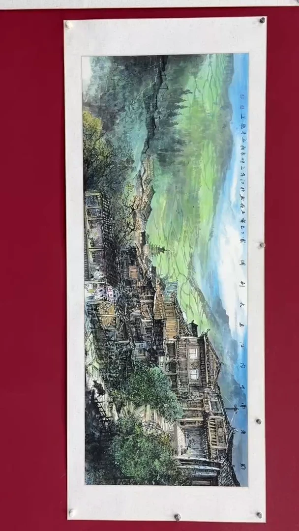 国画国画绘画山水花鸟