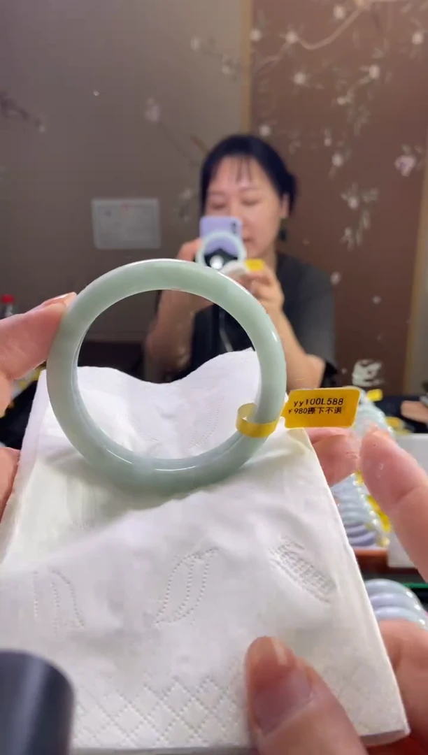 未镶嵌手镯翡翠58.8圈口d