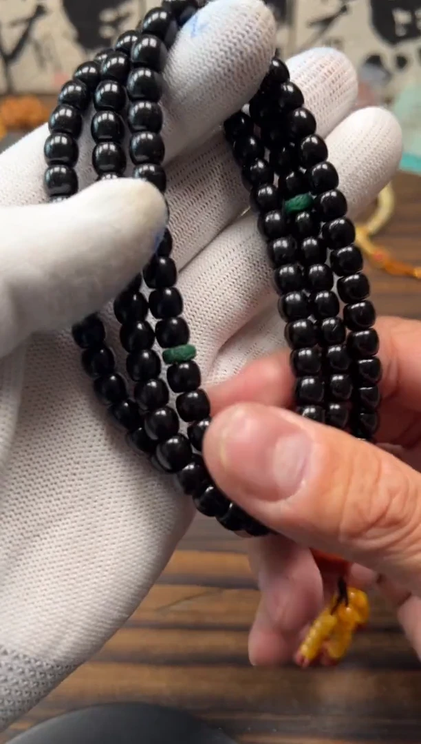 菩提吊坠紫金鼠手串1