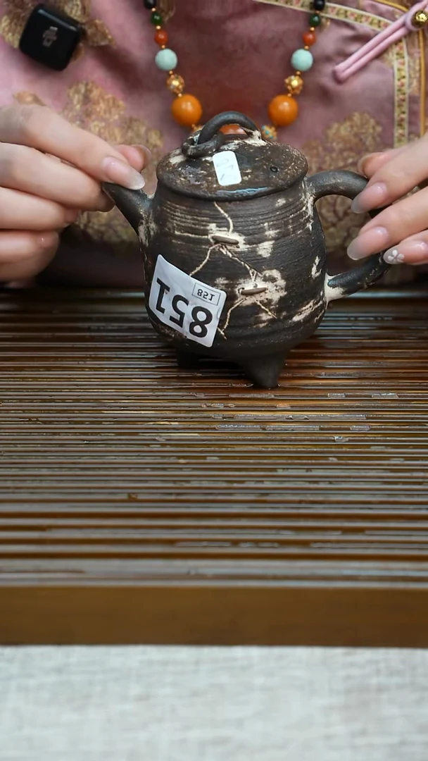 纯手工粗陶茶具每一只不一样