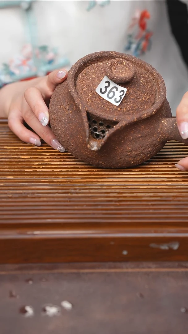 万古烧粗陶手工茶具