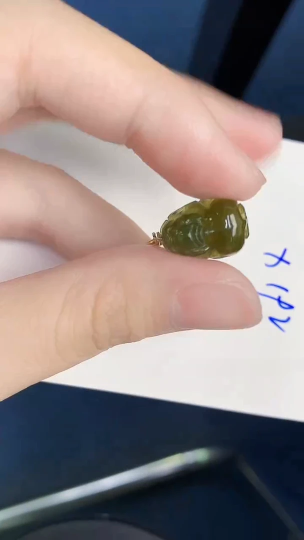 颈饰未镶嵌翡翠天然翡翠缅甸A货