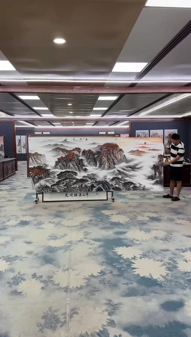 国画Z王红兵-山水国画-大丈二