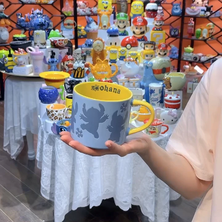 史迪仔影子陶瓷杯