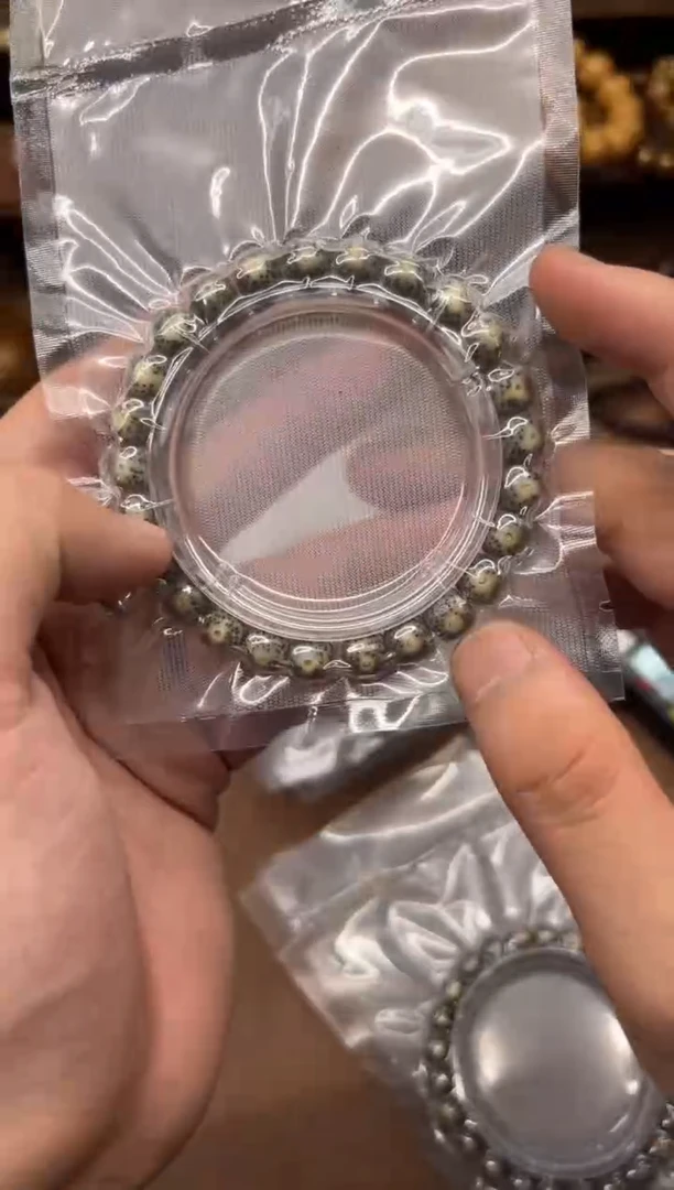 星月菩提手串星月8*9绿幽灵