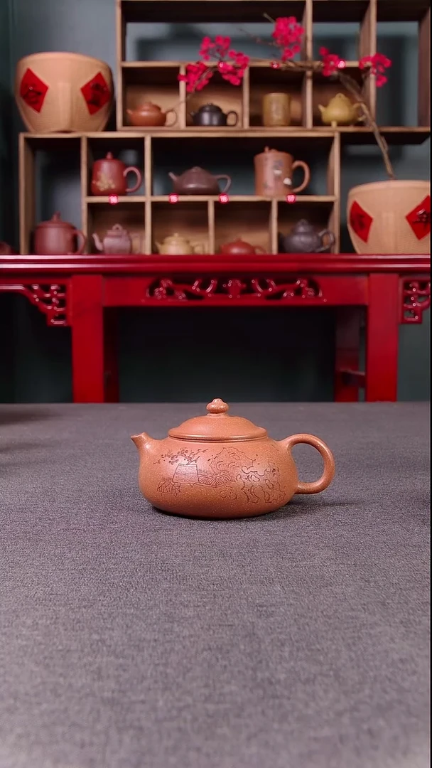 茶壶紫砂宜兴紫砂壶泥为媒紫砂