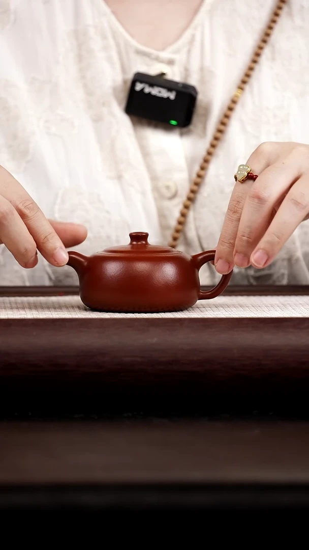 茶壶紫砂李丹 朱泥 井栏 +普洱杯