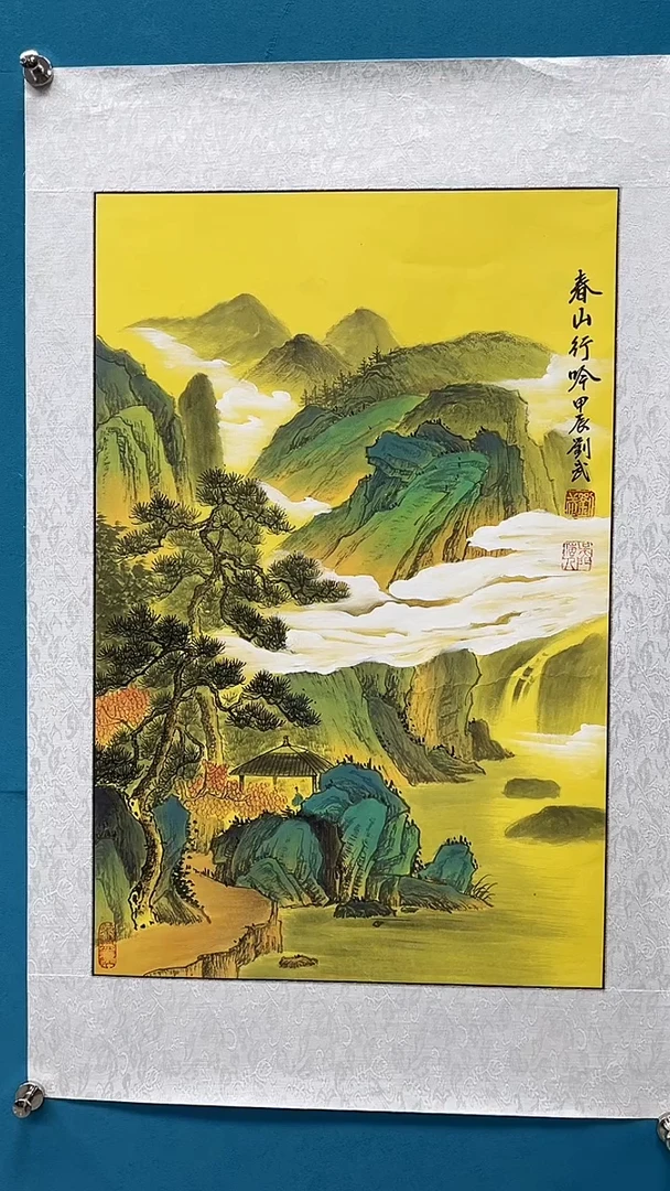 国画闪电购刘武绘画8