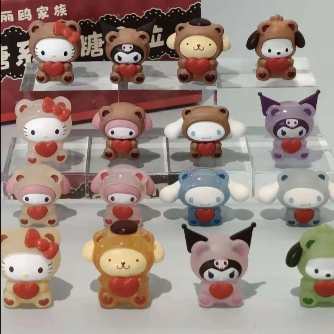 可可【拆盒】三丽鸥家族小熊软糖系列萌粒 潮玩盲盒代拆