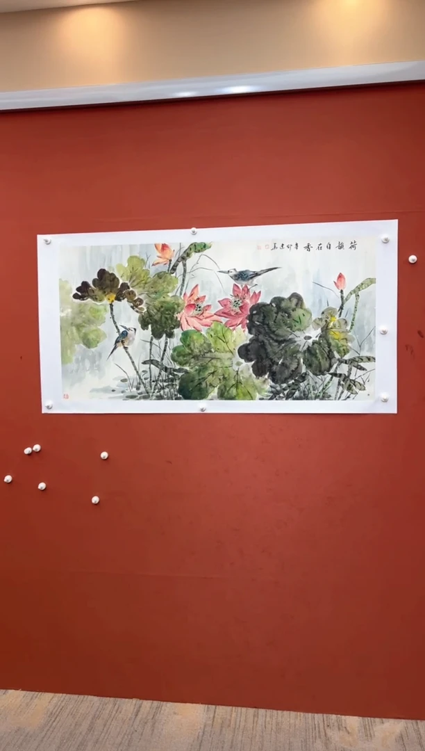 国画王建华老师现场创作 148