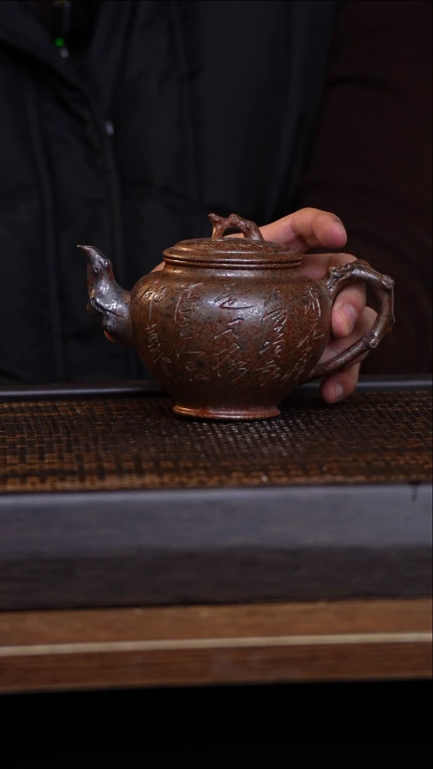 茶壶紫砂宜兴手工原矿紫砂壶001