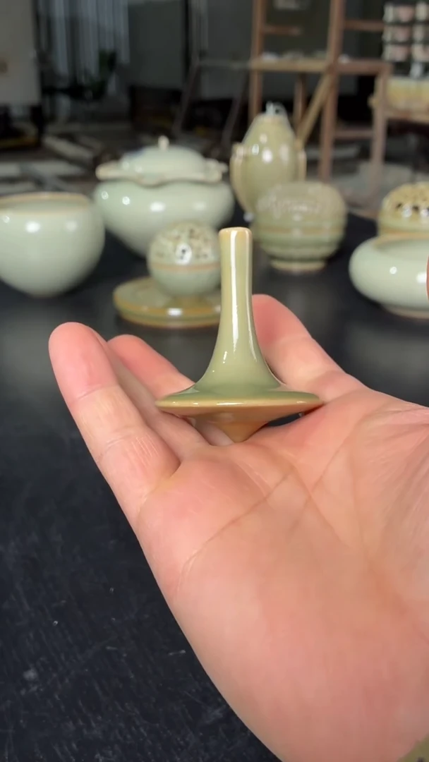 耀州窑仰山小陀螺