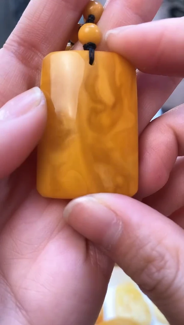 裸石琥珀未镶嵌天然琥珀蜜蜡