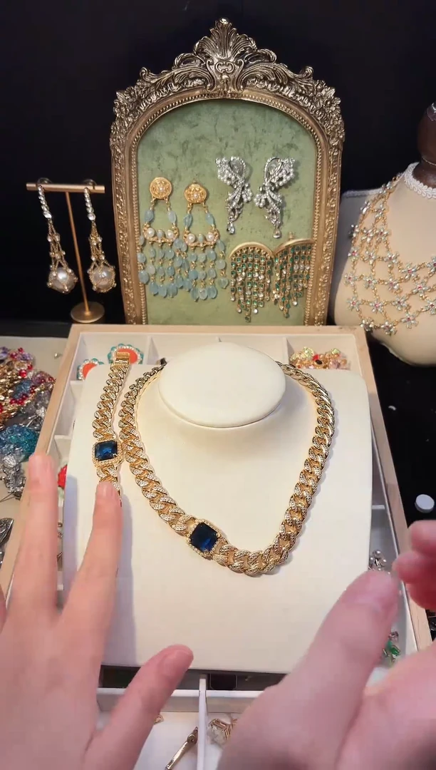 纯铜合金琉璃孤品项链手链