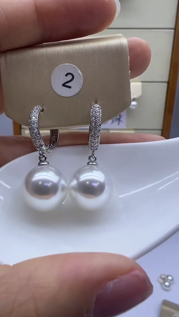 未镶嵌耳饰淡水珍珠2