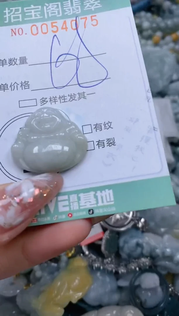 【闪购商品】翡翠颈饰未镶嵌闪购商品0054075