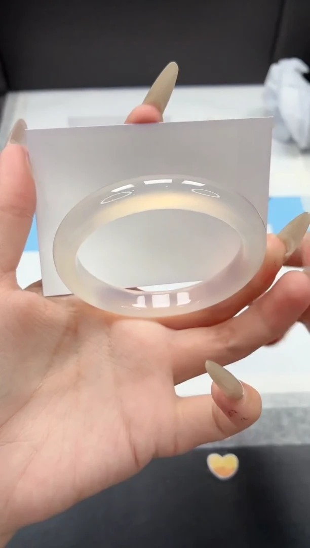 石英质玉手镯未镶嵌348/荔枝56.5