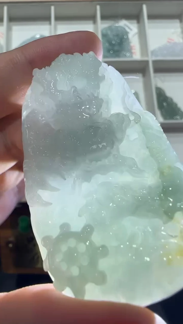 未镶嵌挂件翡翠A货翡翠多样性