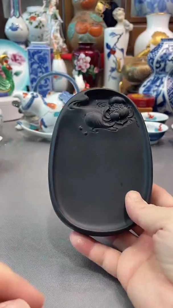 瓷片砚台一一一一