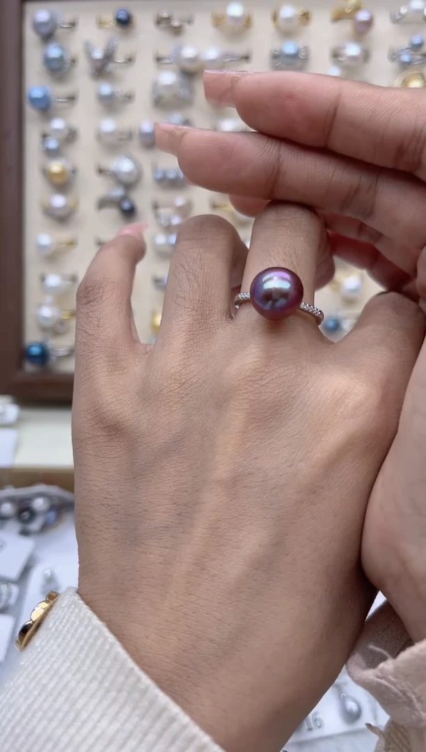 【闪购商品】淡水珍珠戒指合金0.0