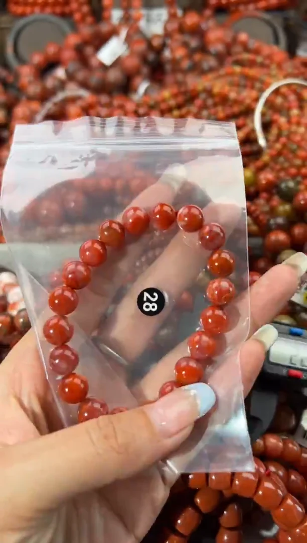 未镶嵌手串南红玛瑙9+