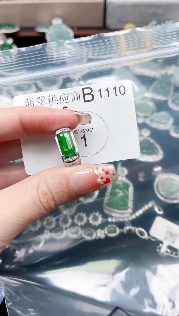 【闪购商品】翡翠颈饰未镶嵌1110赠皮绳