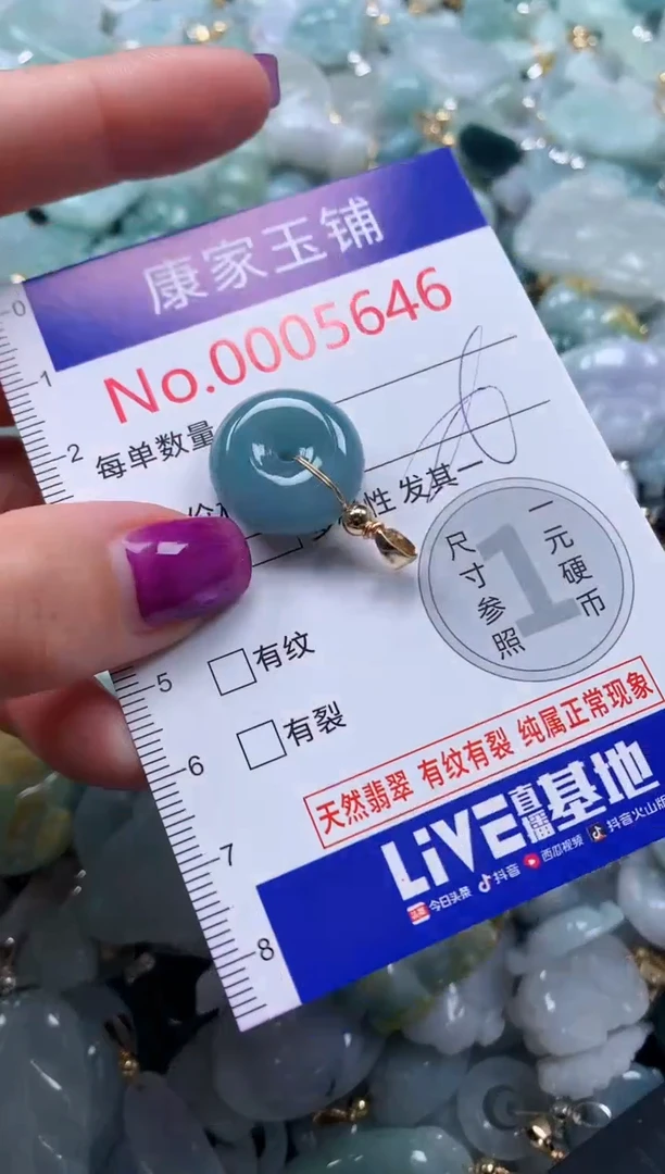 颈饰未镶嵌翡翠5646