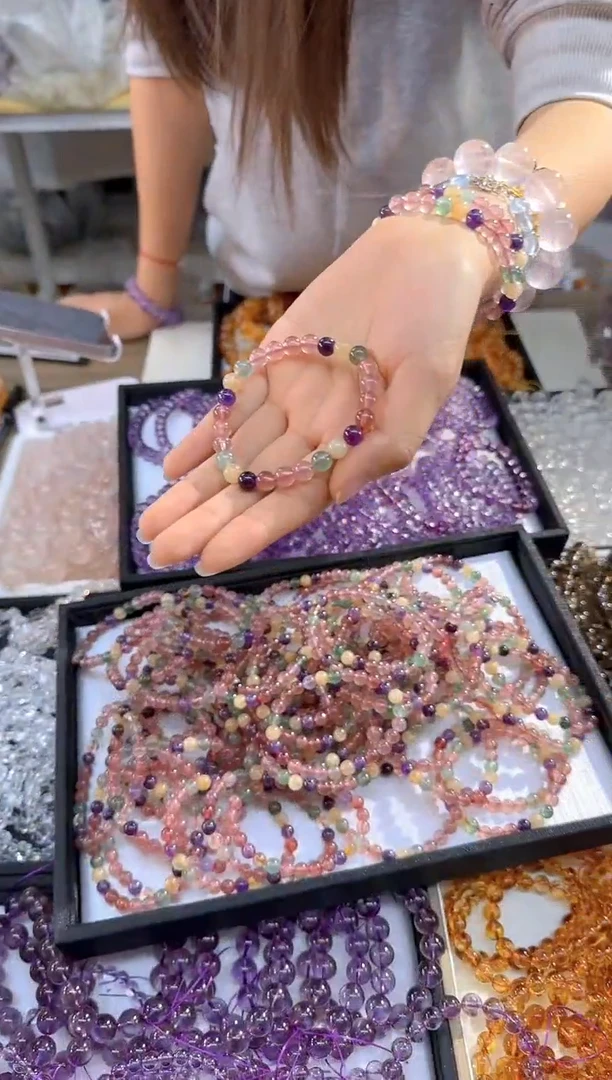 【闪购商品】水晶手串未镶嵌231/多样性发其一/卡7