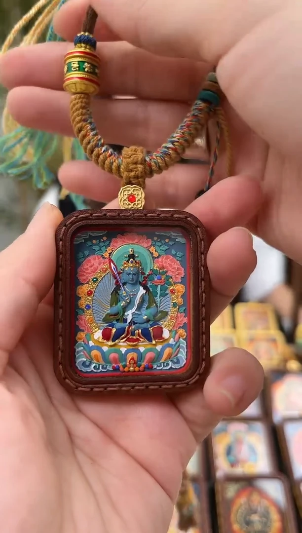 【闪购商品】吊坠华萃3*4-彩唐虚空藏