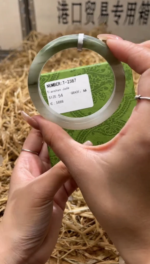 未镶嵌手镯石英质玉T2387LV