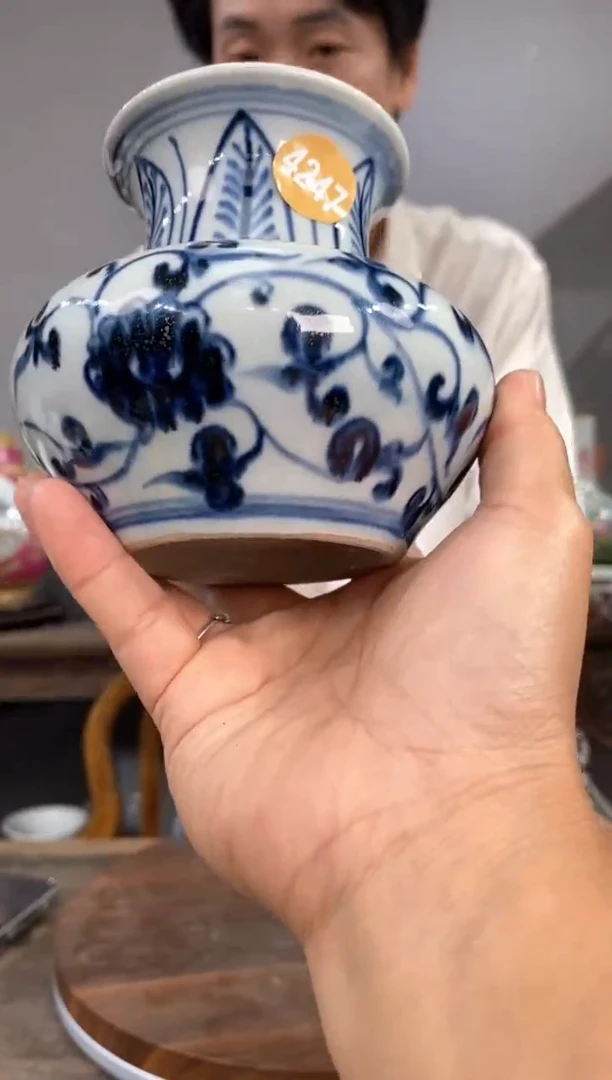 吴义松陶瓷联盟手绘陶瓷编号：4247