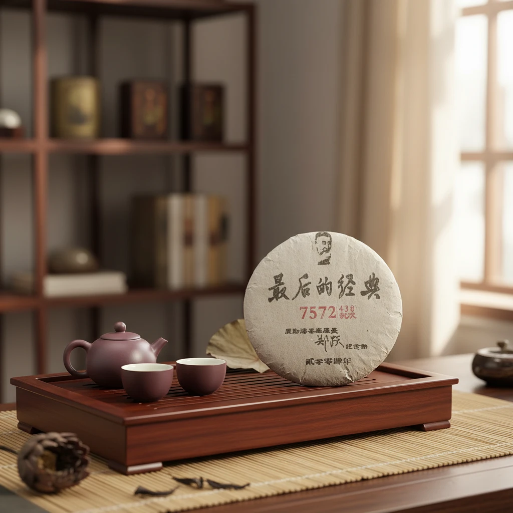 【一件42饼】二十二年陈 原勐海茶厂 七五七二 普洱茶 熟茶357g