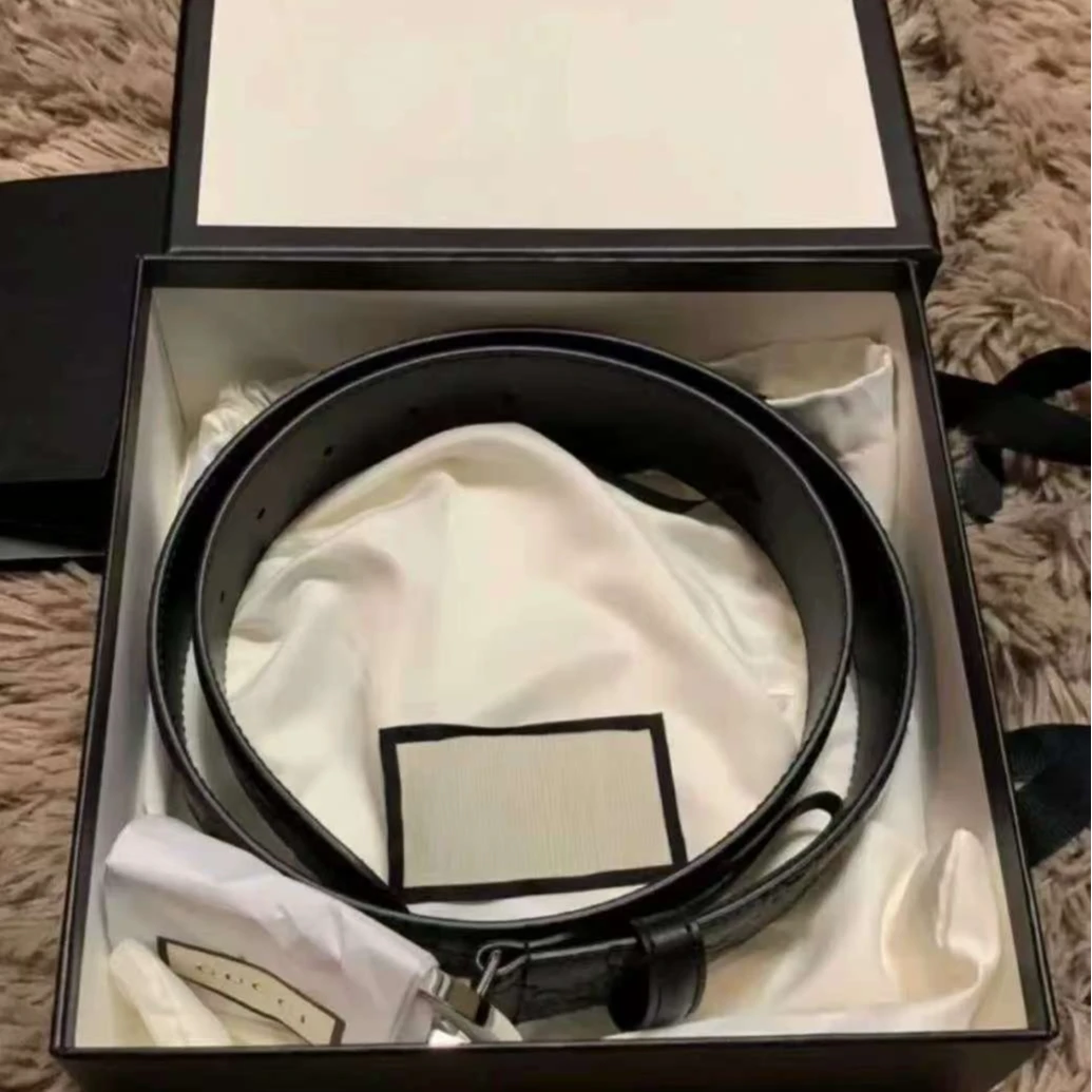 【顺丰包邮】男士皮带经典老花商务百搭休闲腰带