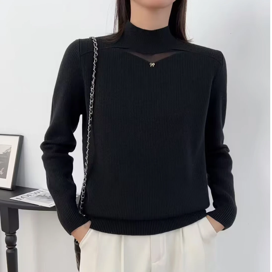 778加绒均码加肥保暖显瘦毛衣