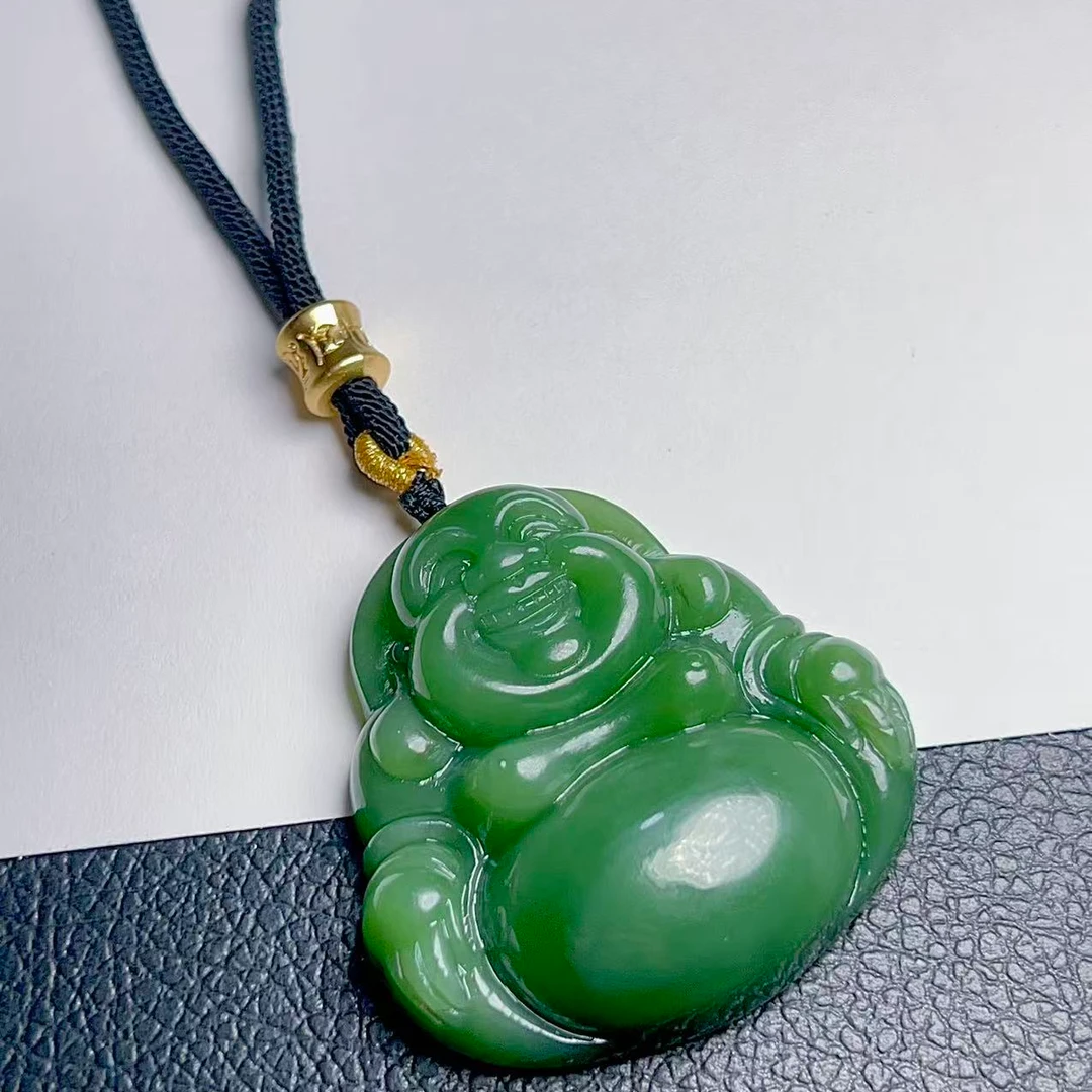 佛公和田玉吊坠M0703-7