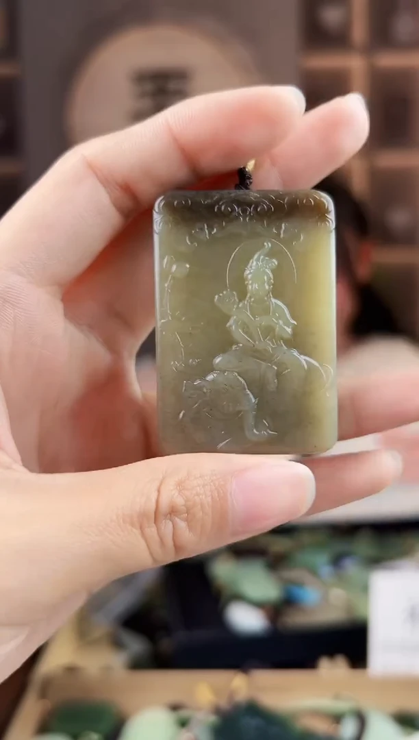 颈饰未镶嵌和田玉拍一发一，多样性发货