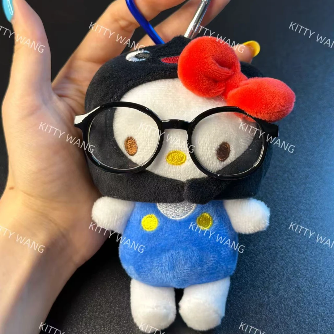 【Hello Kitty 企鹅Pingu头套】毛绒包挂纯手工DIY定制kitty包挂件