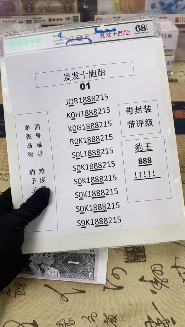 【发发十胞胎】01.全部豹子888 十胞胎！