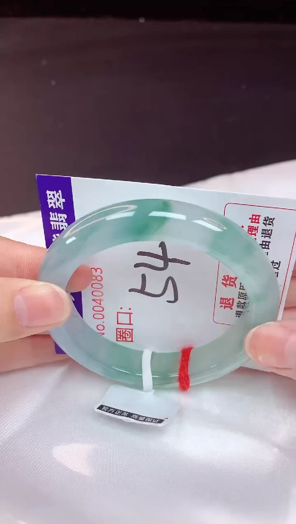 未镶嵌手镯翡翠54（48小时鉴赏期 ）