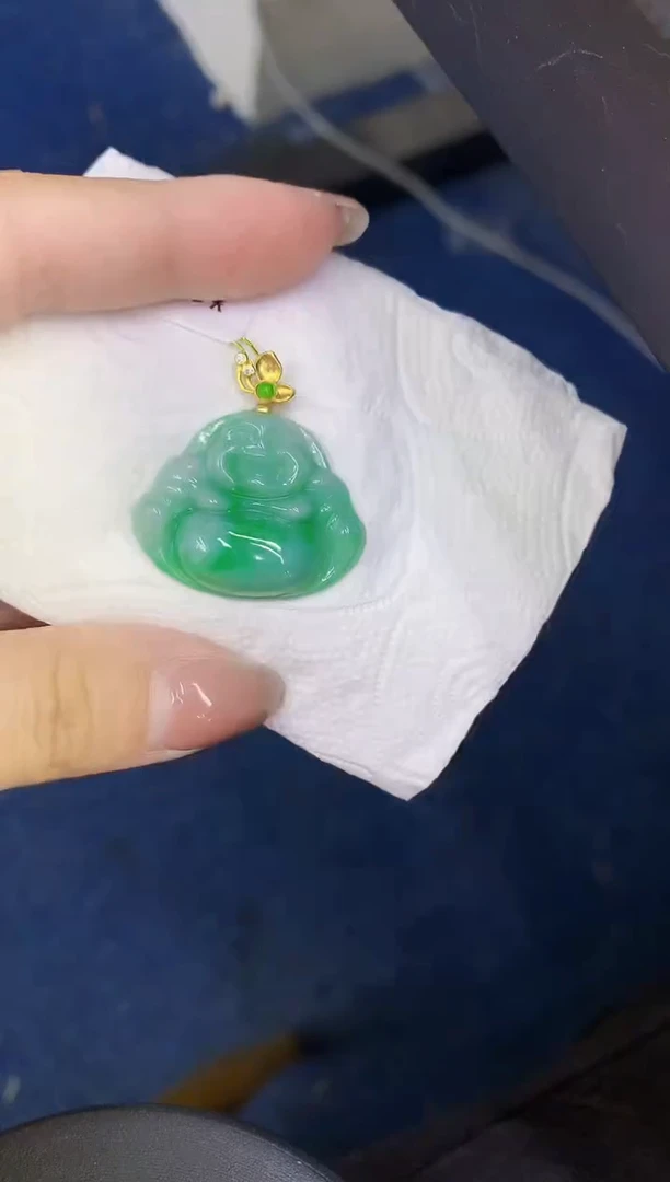 颈饰未镶嵌翡翠缅甸天然翡翠a货