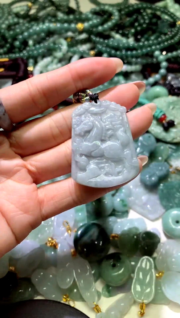 吊坠(不含链)未镶嵌翡翠1