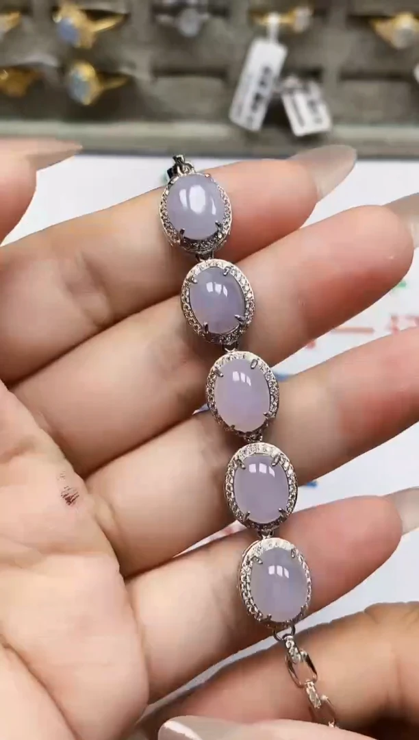 银S925镶嵌戒指翡翠1789
