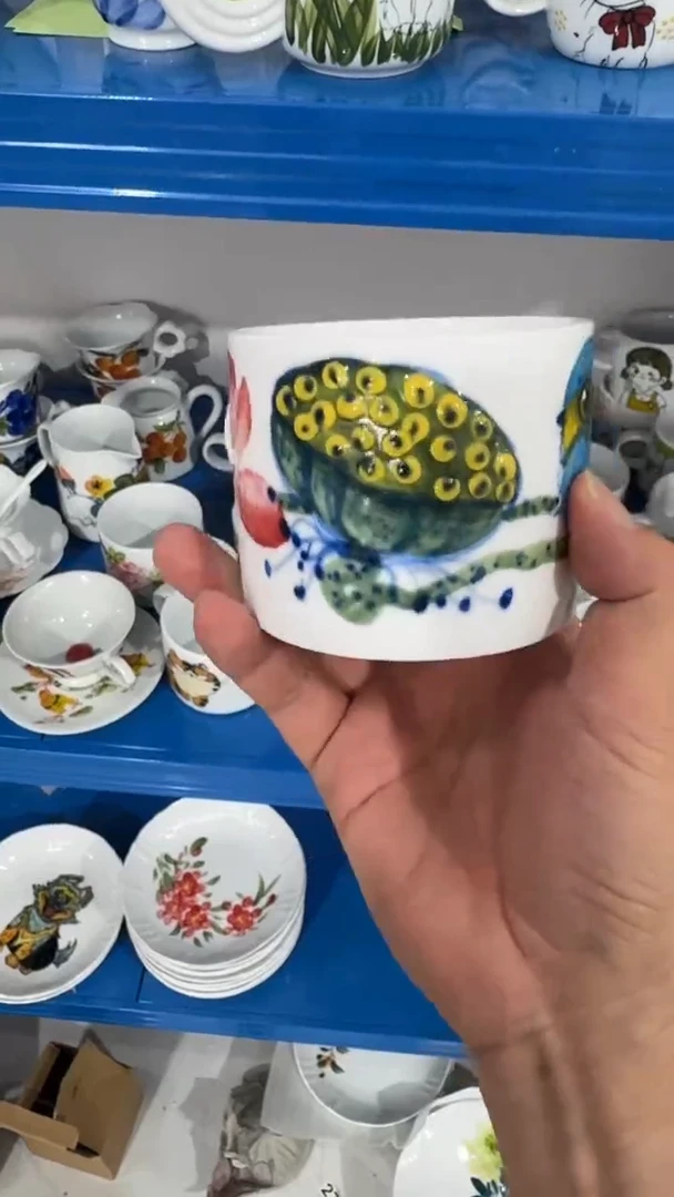 其他景德镇高温瓷（牛奶杯）