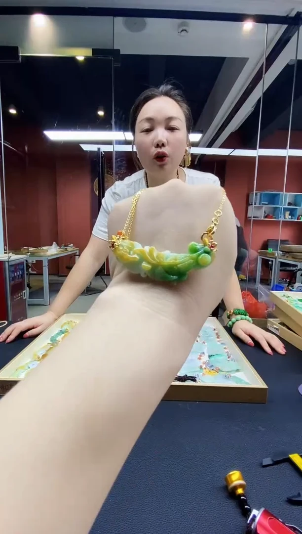 颈饰未镶嵌翡翠翡翠吊坠