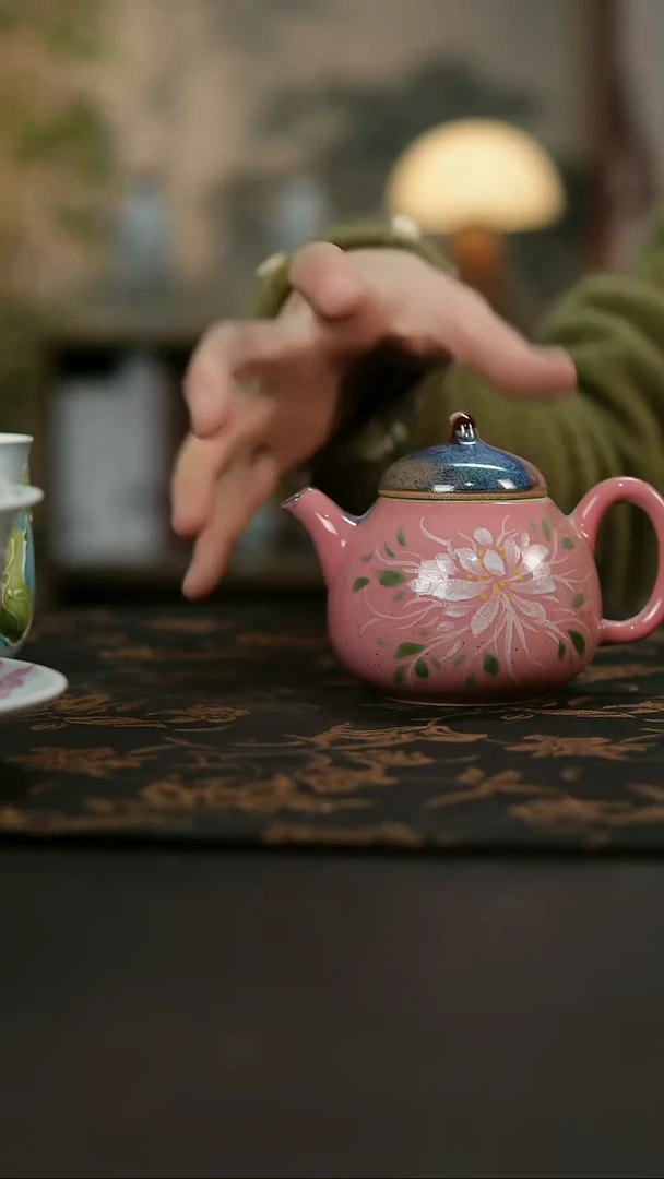 景德镇陶瓷杯碗柴烧多人